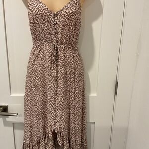 Rails Frida Dusty Rose Floral Maxi Dress